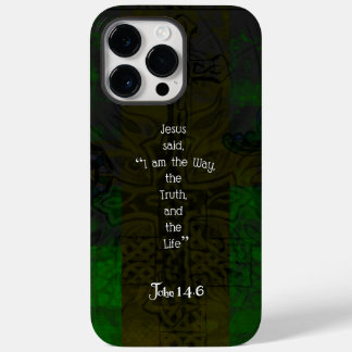 John 14:6 Bijbelverse Inspirerend prijsopgave voor Case-Mate iPhone 14 Pro Max Hoesje