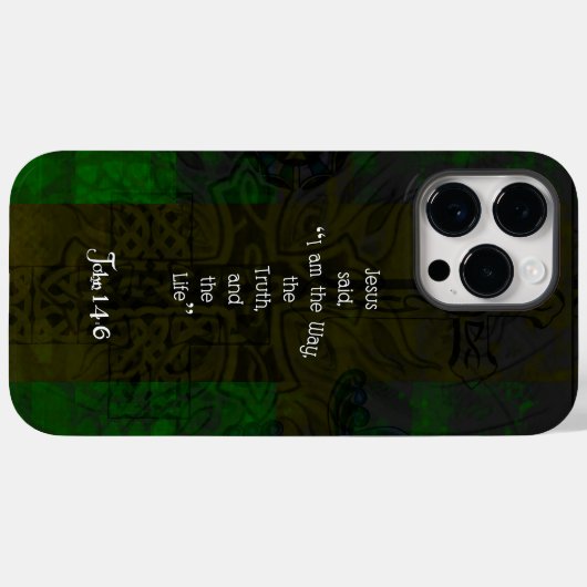 John 14:6 Bijbelverse Inspirerend prijsopgave voor Case-Mate iPhone Case (Achterkant (horizontaal))