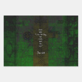 John 14:6 Bijbelverse Inspirerend prijsopgave voor Inpakpapier Vel (Voorkant 3)