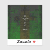 John 14:6 Bijbelverse Inspirerend prijsopgave voor Sticker (Vel)