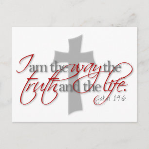 John 14:6 briefkaart