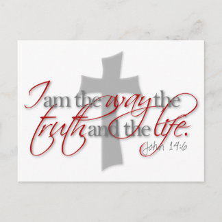 John 14:6 briefkaart