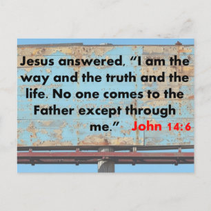 John 14:6 briefkaart