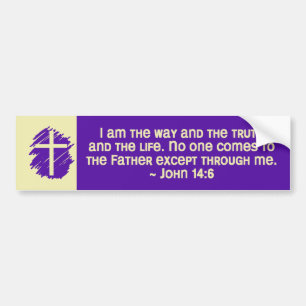 John_14_6 Bumpersticker