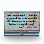 John 14:6 fotoblokken (Voorkant)