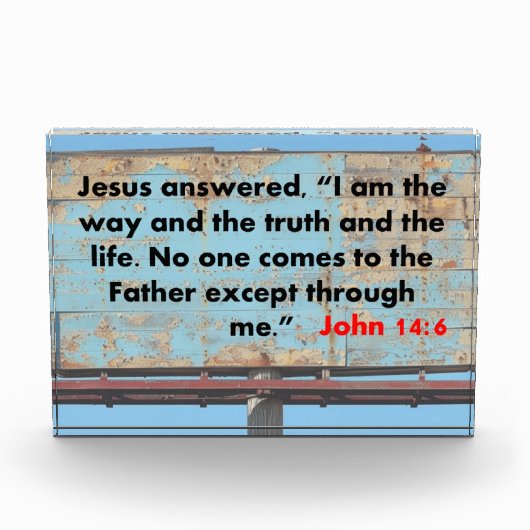 John 14:6 fotoblokken (Voorkant)