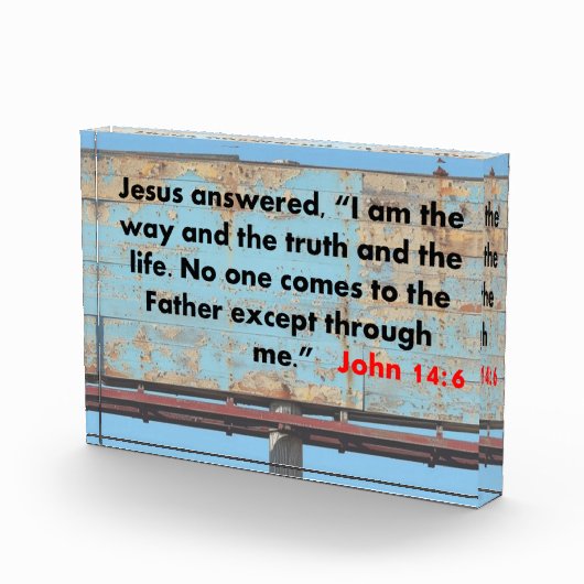 John 14:6 fotoblokken (Rechts)