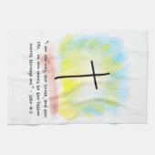 JOHN 14:6 Keukenhanddoek (Horizontaal)