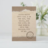 John 14:6 KJV Bijbel verse Pic Flat Wenskaart Kaart (Staand voorkant)