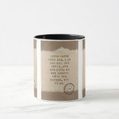 John 14:6 KJV Bijbel Verse Pic Two-Tone Mok (Midden)