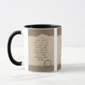 John 14:6 KJV Bijbel Verse Pic Two-Tone Mok (Links)