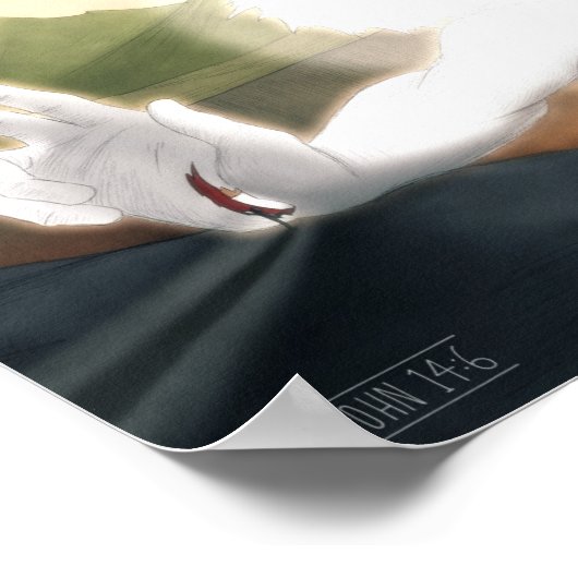 John 14:6 poster (Hoek)