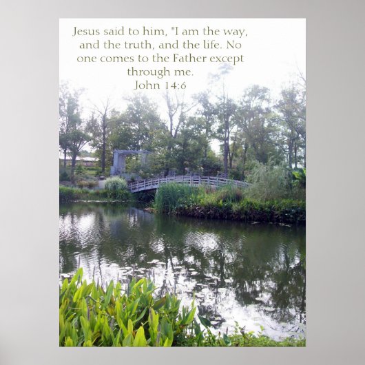 John 14:6 poster (Voorkant)