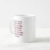 John 14:6 Slowaaks Koffiemok (Voorkant links)