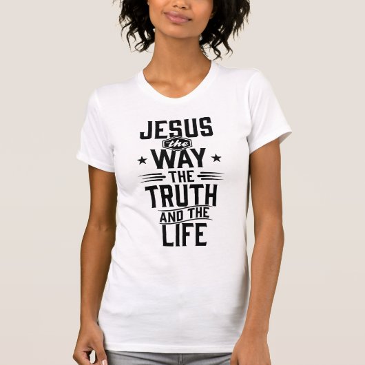 John 14:6 t-shirt (Voorkant)