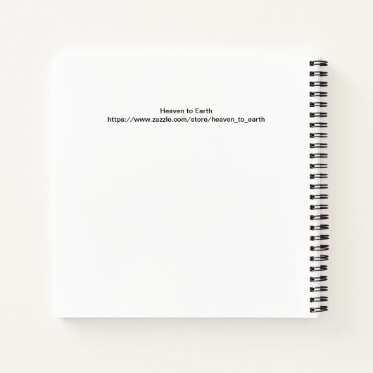 John 14 Inspirerend van de Manuscript van de Vrede Notitieboek (Achterkant)