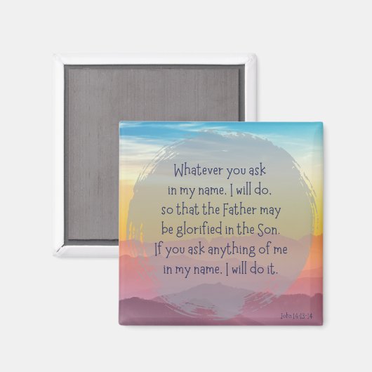 John 14 Magneet (Voorkant / Achterkant)
