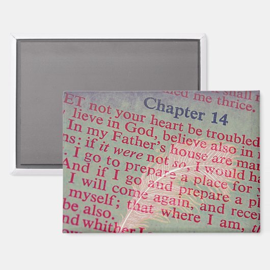 John 14 magneet (Voorkant / Achterkant)