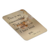 John 15:12 houdt van elkaar magneet (Rechterzijde)