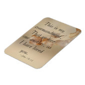 John 15:12 houdt van elkaar magneet (Linkerzijde)