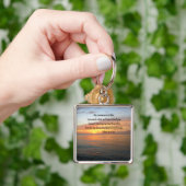 JOHN 15:12 SUNRISE OVER DE OCEAAN SLEUTELHANGER (Hand)
