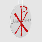 John 15:18-19 ornament (voorkant)