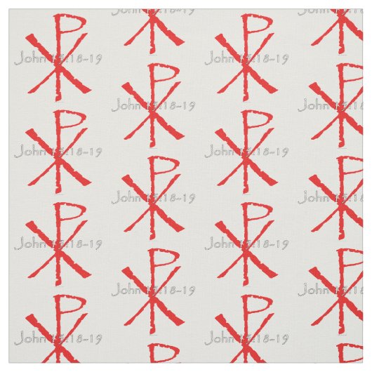 John 15:18-19 stof (Swatch)