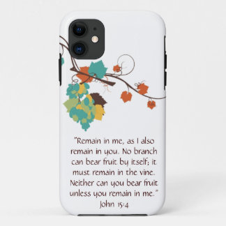John 15:4 iPhone Hoesje