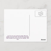 John 15:5 Briefkaart druiven (Achterkant)