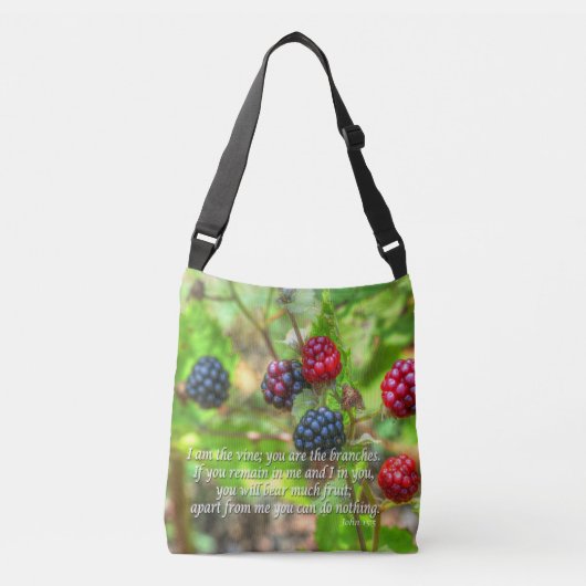 John 15:5 crossbody tas (Voorkant)