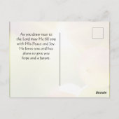 John 15:5 Ik ben de zegen... jij bent de Bijkantor Briefkaart (Achterkant)