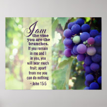John 15:5 Ik ben de zegen U bent de Bijbel.