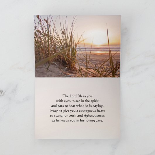 John 16:13 De waarheidsgeest zal u, Ocean leiden Kaart (Binnen)