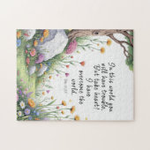 John 16:33 Bijbelvers Afbeelding Poster Legpuzzel (Horizontaal)