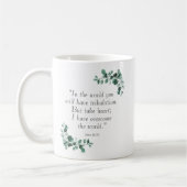 John 16:33 Bijbelversies om u aan te moedigen Koffiemok (Links)