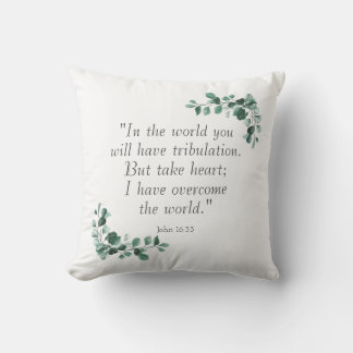 John 16:33 Bijbelversies om u aan te moedigen Kussen