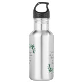 John 16:33 Bijbelversies om u aan te moedigen Waterfles (Voorkant)