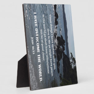 John 16:33 Dat heb ik u gezegd Fotoplaat