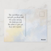 John 16:33 Ik heb de wereld overspoeld! Briefkaart (Achterkant)