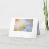 John 16:33 Ik heb de wereld overspoeld! Kaart (Achterkant)