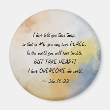 John 16:33 Ik heb de wereld overspoeld!
