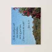 John 16:33 In de wereld.. Legpuzzel (Verticaal)