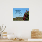 John 16:33 In de wereld.. Poster (Keuken)