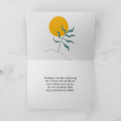 John 16:33 In mij heb je misschien vrede Kaart (Binnen)