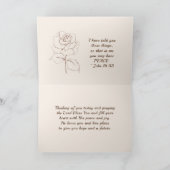 John, 16:33 Neem het hart! Ik heb de wereld overwo Kaart (Binnen)