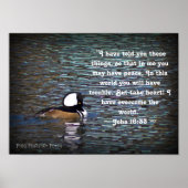John 16:33 poster (Voorkant)