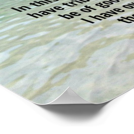 John 16:33 poster (Hoek)