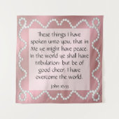 John 16:33 wandkleed (Voorkant)