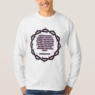 John 19 2-3 KJV Bijbel Verse Scripture Mannen:Bijb T-shirt