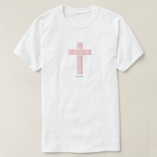 "John 19:30" (3) T-Shirt (Design voorkant)